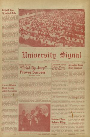University Signal, 1949-12-07