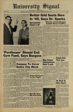 University Signal, 1949-02-24