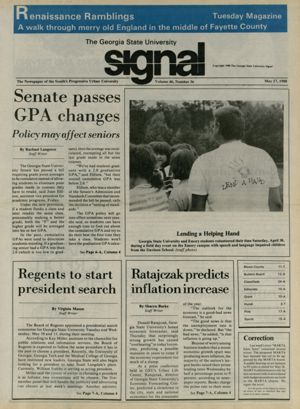 The Georgia State University Signal, 1988-05-17