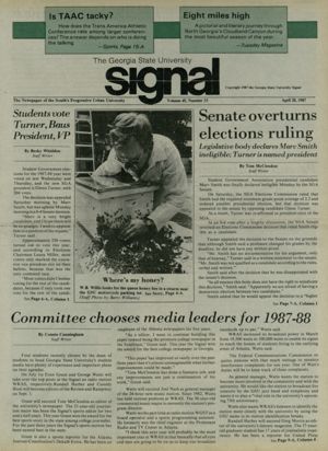 The Georgia State University Signal, 1987-04-28