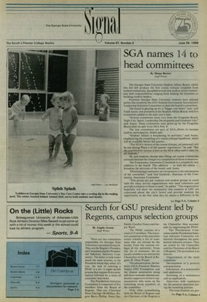 The Georgia State University Signal, 1988-06-28