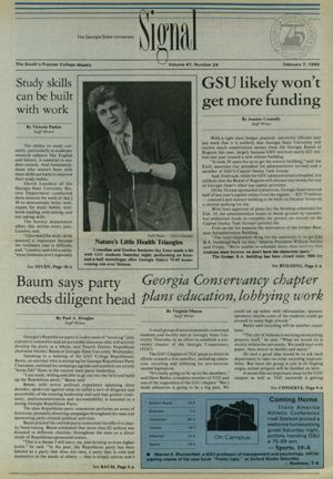 The Georgia State University Signal, 1989-02-07