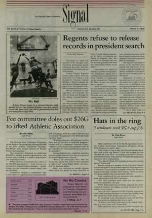 The Georgia State University Signal, 1989-03-07