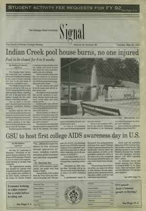 The Georgia State University Signal, 1991-05-28