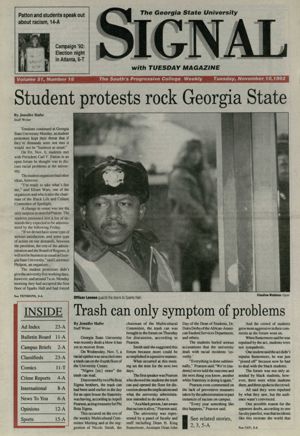 The Georgia State University Signal, 1992-11-10