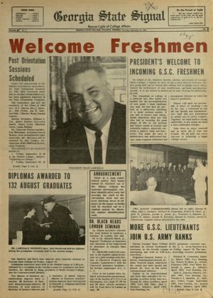 Georgia State Signal, 1961-09-14