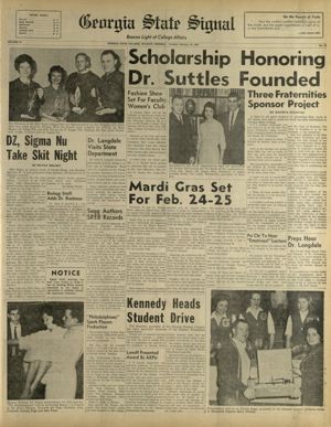 Georgia State Signal, 1961-02-14
