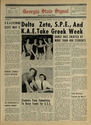 Georgia State Signal, 1962-04-19
