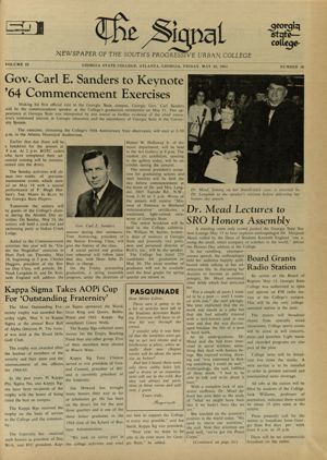 Georgia State Signal, 1964-05-22