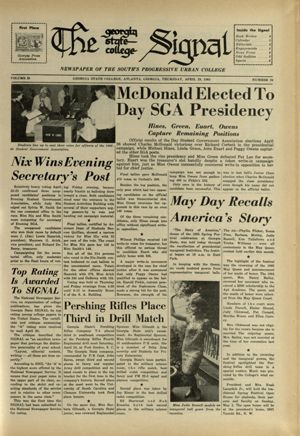 Georgia State College Signal, 1965-04-29