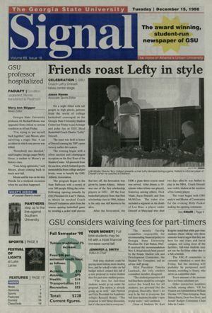 The Georgia State University Signal, 1998-12-15