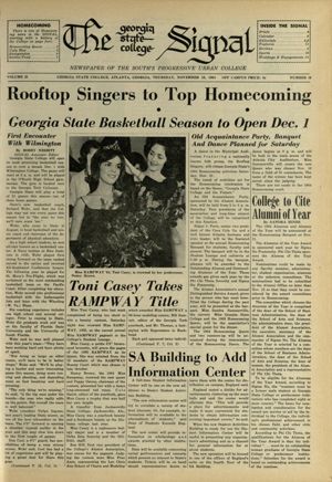Georgia State College Signal, 1964-11-19