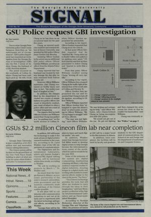 The Georgia State University Signal, 1997-02-11
