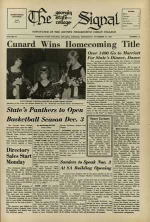 Georgia State College Signal, 1965-11-24