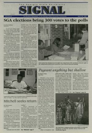 The Georgia State University Signal, 1997-04-29