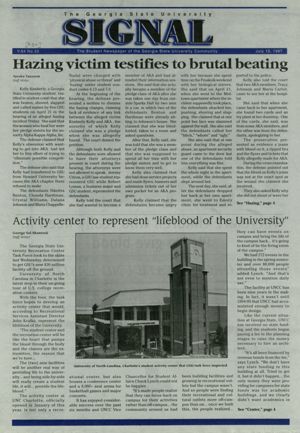 The Georgia State University Signal, 1997-07-15