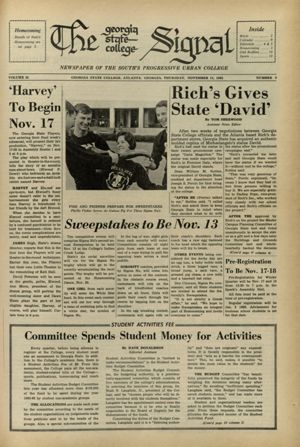 Georgia State College Signal, 1965-11-11
