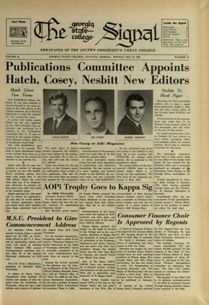 Georgia State College Signal, 1965-05-24