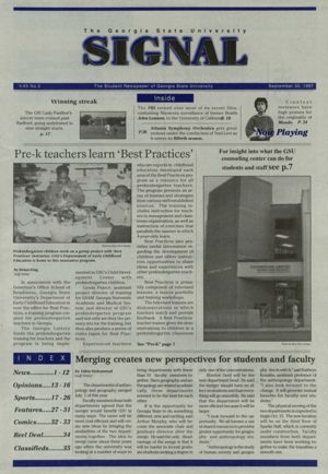 The Georgia State University Signal, 1997-09-30