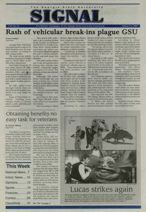 The Georgia State University Signal, 1997-02-04