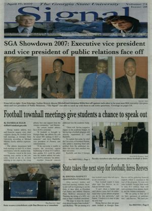 The Georgia State University Signal, 2007-04-17