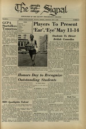 The Georgia State College Signal, 1966-05-05