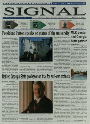 Georgia State University Signal, 2004-03-02