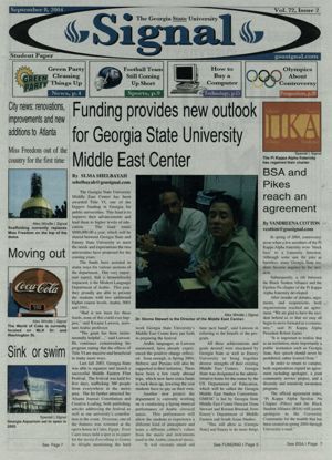 The Georgia State University Signal, 2004-09-08