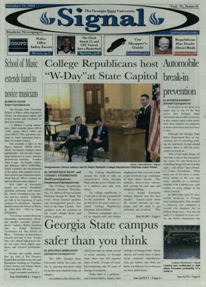 The Georgia State University Signal, 2004-10-19