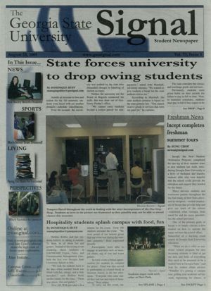 The Georgia State University Signal, 2005-08-23