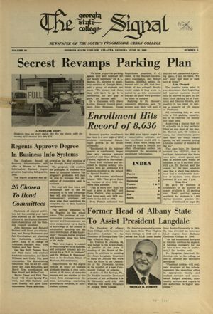 The Georgia State College Signal, 1969-06-26