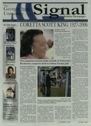 The Georgia State University Signal, 2006-02-07