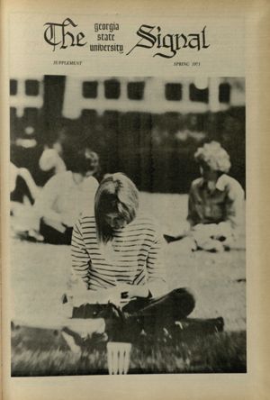 The Georgia State University Signal, Spring Supplement, 1971