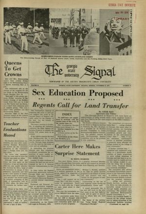 The Georgia State University Signal, 1970-11-19
