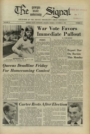 The Georgia State University Signal, 1970-11-05