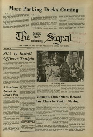 The Georgia State University Signal, 1971-05-06