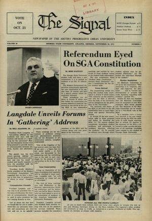 The Signal, 1971-09-30
