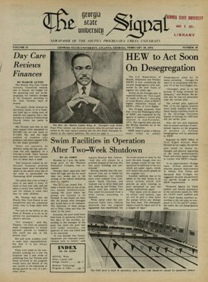The Georgia State University Signal, 1974-02-28