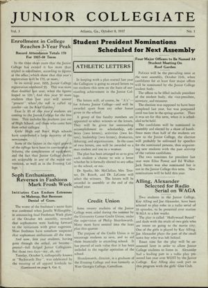 Junior Collegiate, 1937-10-08