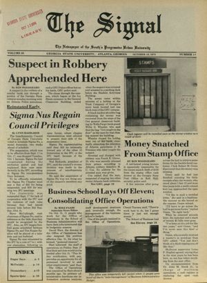 The Signal, 1974-10-10