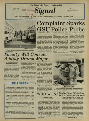 The Georgia State University Signal, 1976-09-27