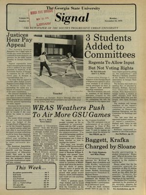 The Georgia State University Signal, 1975-11-24
