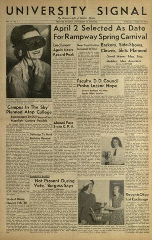 University Signal, 1948-02-18