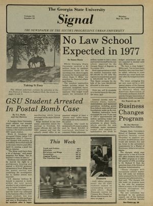 The Georgia State University Signal, 1976-05-24