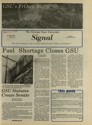 The Georgia State University Signal, 1977-01-24