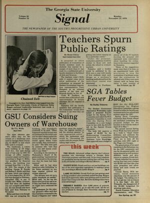 The Georgia State University Signal, 1976-11-15