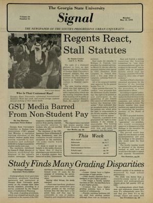The Georgia State University Signal, 1976-05-10