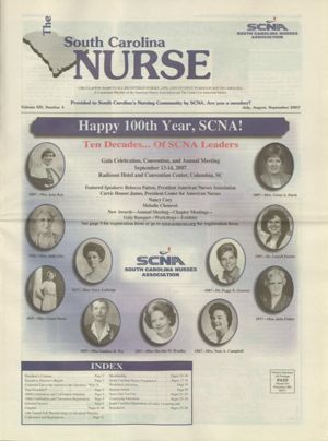 The South Carolina Nurse, 2007-07/2007-09
