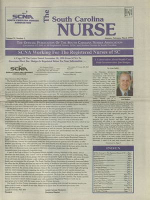 The South Carolina Nurse, 1999-01/1999-03