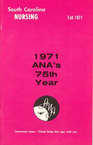 South Carolina Nursing, 1971, fall